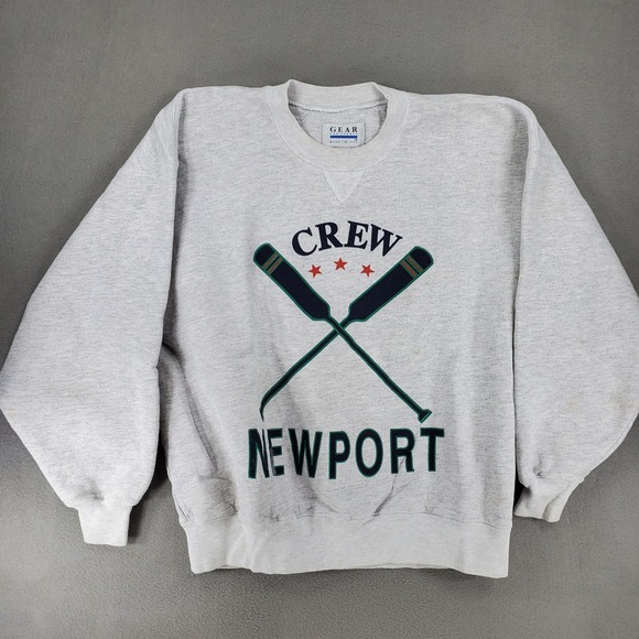 Gear For Sports Other - Gear For Sports Sweatshirt‎ Mens XL Gray Crew Newport Rowing Graphic Vintage USA